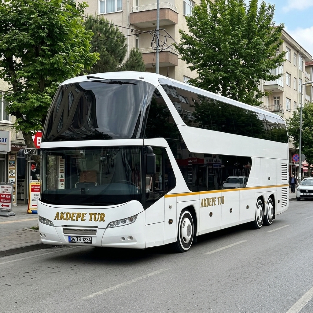 76 Kişilik Çift Katlı Otobüs